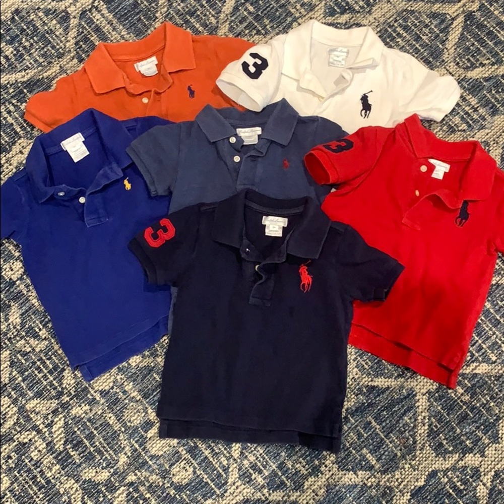 18 month Ralph Lauren polo shirts